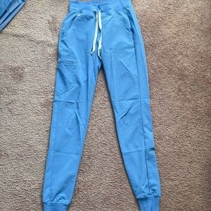 XXS one pocket top and XXST jogger scrubs,